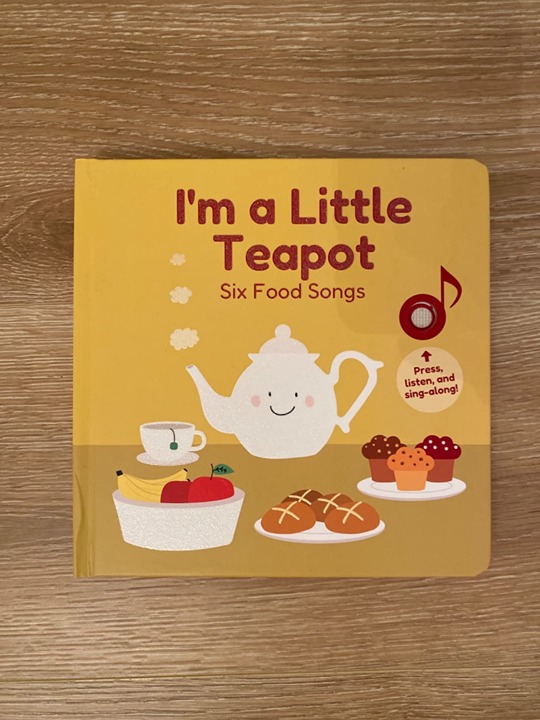 Cali's Books - 'I'm a Little Teapot' Interactive Musical Book for Toddlers 1-3,