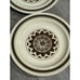 LOT OF (4) 6.5 VINTAGE 70'S ROYAL CHINA OMEGASTONE AZTEC BREAD/DESSERT PLATES