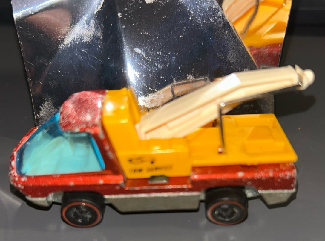 1970 Hotwheels Red Line Tow Truck