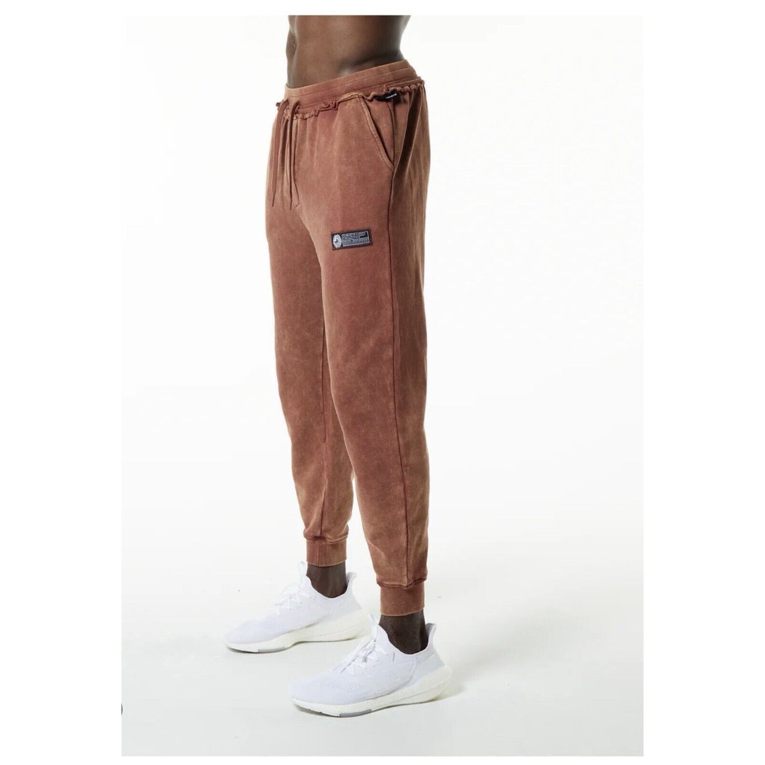 Alphalete Men’s Terry Oversized Jogger – Bloodstone , Size Medium