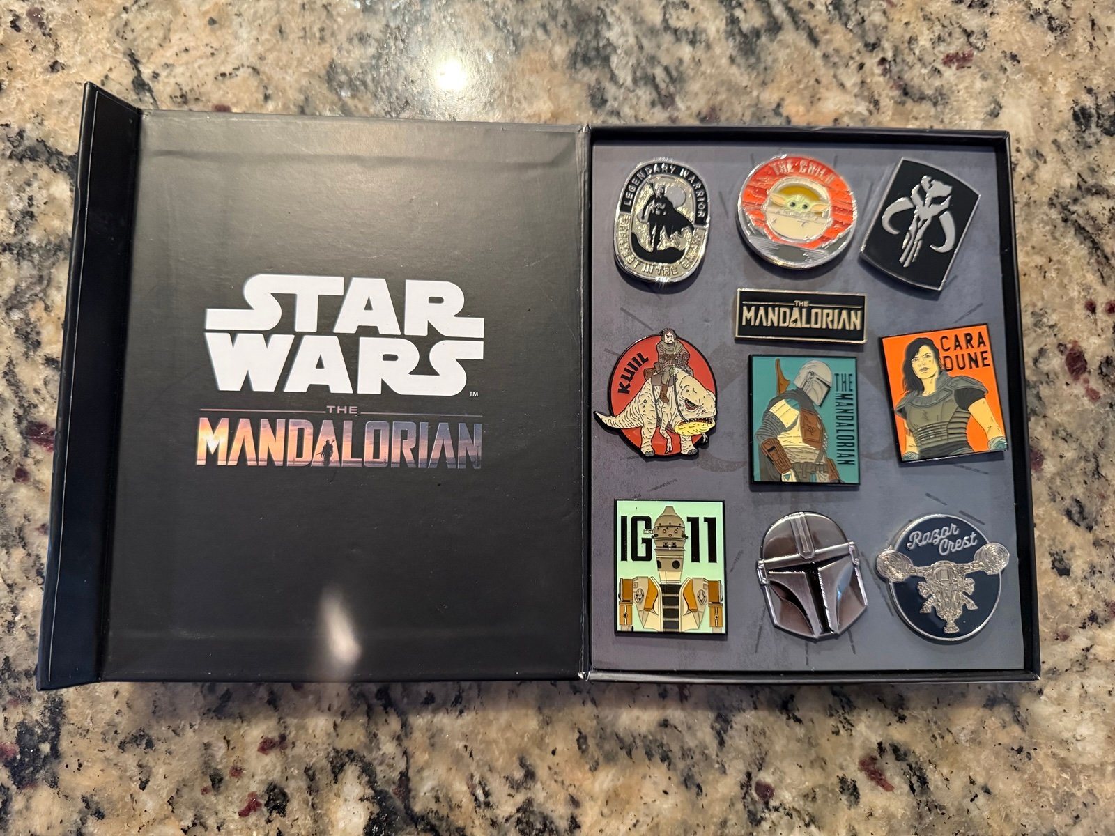 Mandalorian Disney Pin Box Set