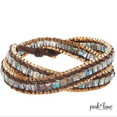 Mantra wrap bracelet..wear as a choker