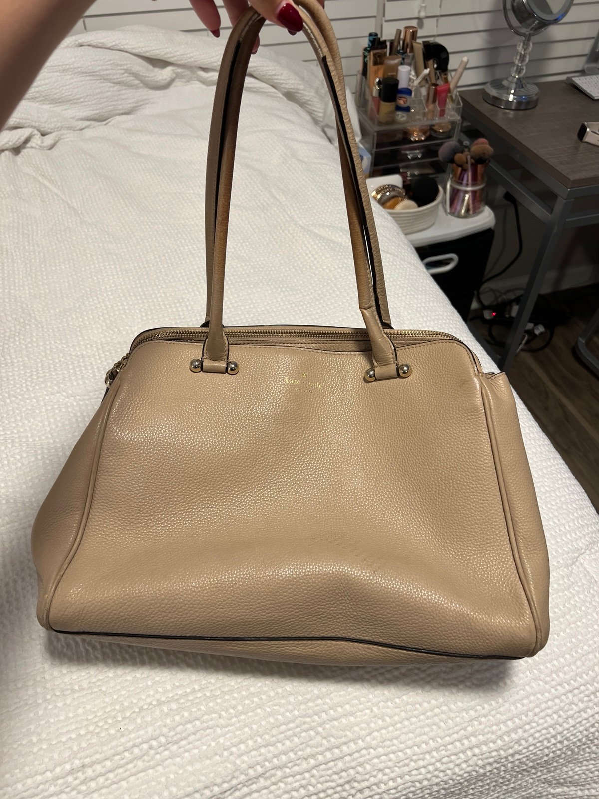 Kate spade leather tote bag