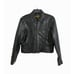 UNIK Ultra Women's Leather Jacket Size Large Black Outdoor Motorcycle Biker