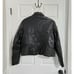 UNIK Ultra Women's Leather Jacket Size Large Black Outdoor Motorcycle Biker