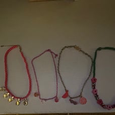 Lot of 7 necklaces for little girl