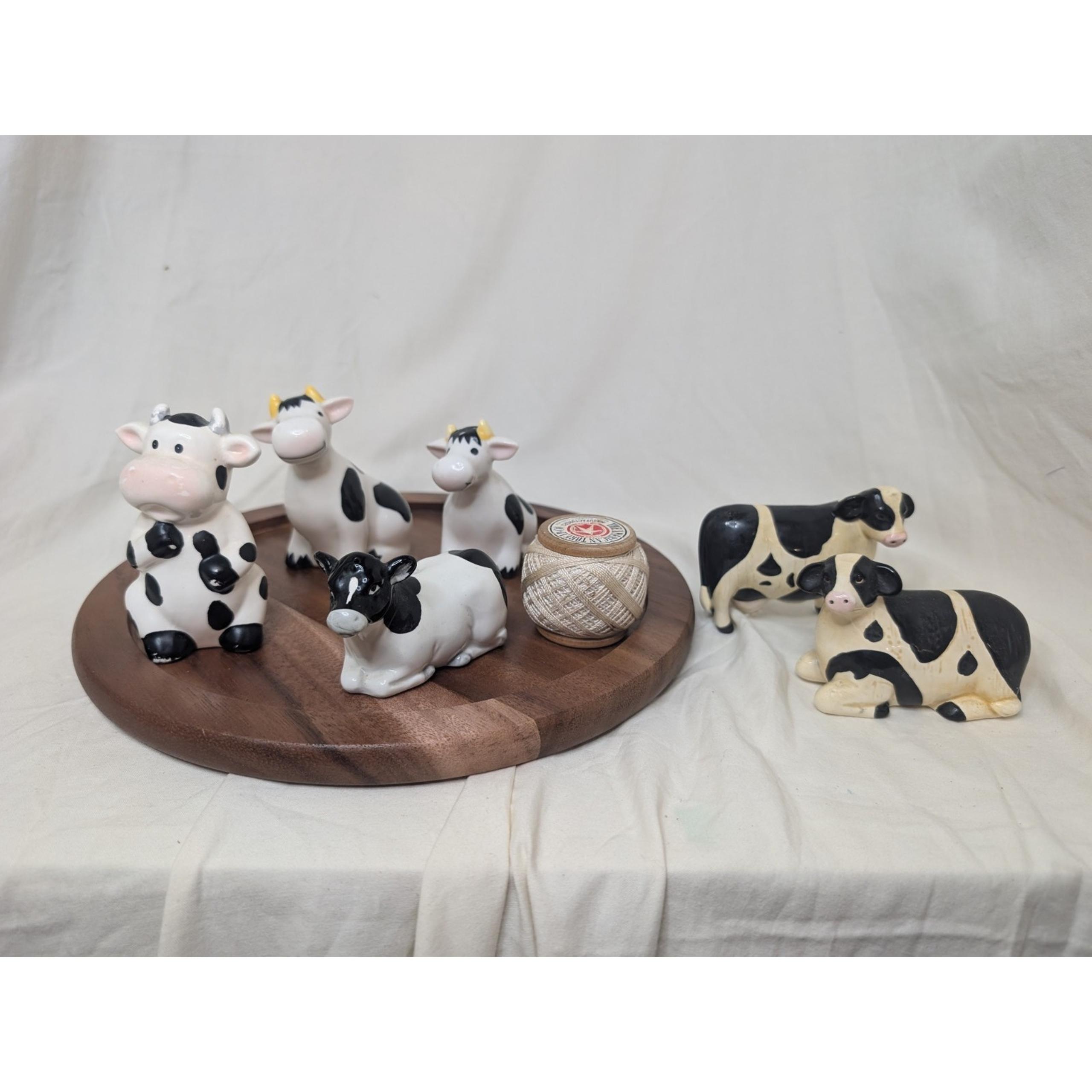 Bundle Of Cow Salt And Pepper Shakers Country Decor
