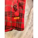 Voyager Jacket Men's Medium Red and black Plaid Sherpa Fleece Lined Button Up