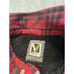 Voyager Jacket Men's Medium Red and black Plaid Sherpa Fleece Lined Button Up