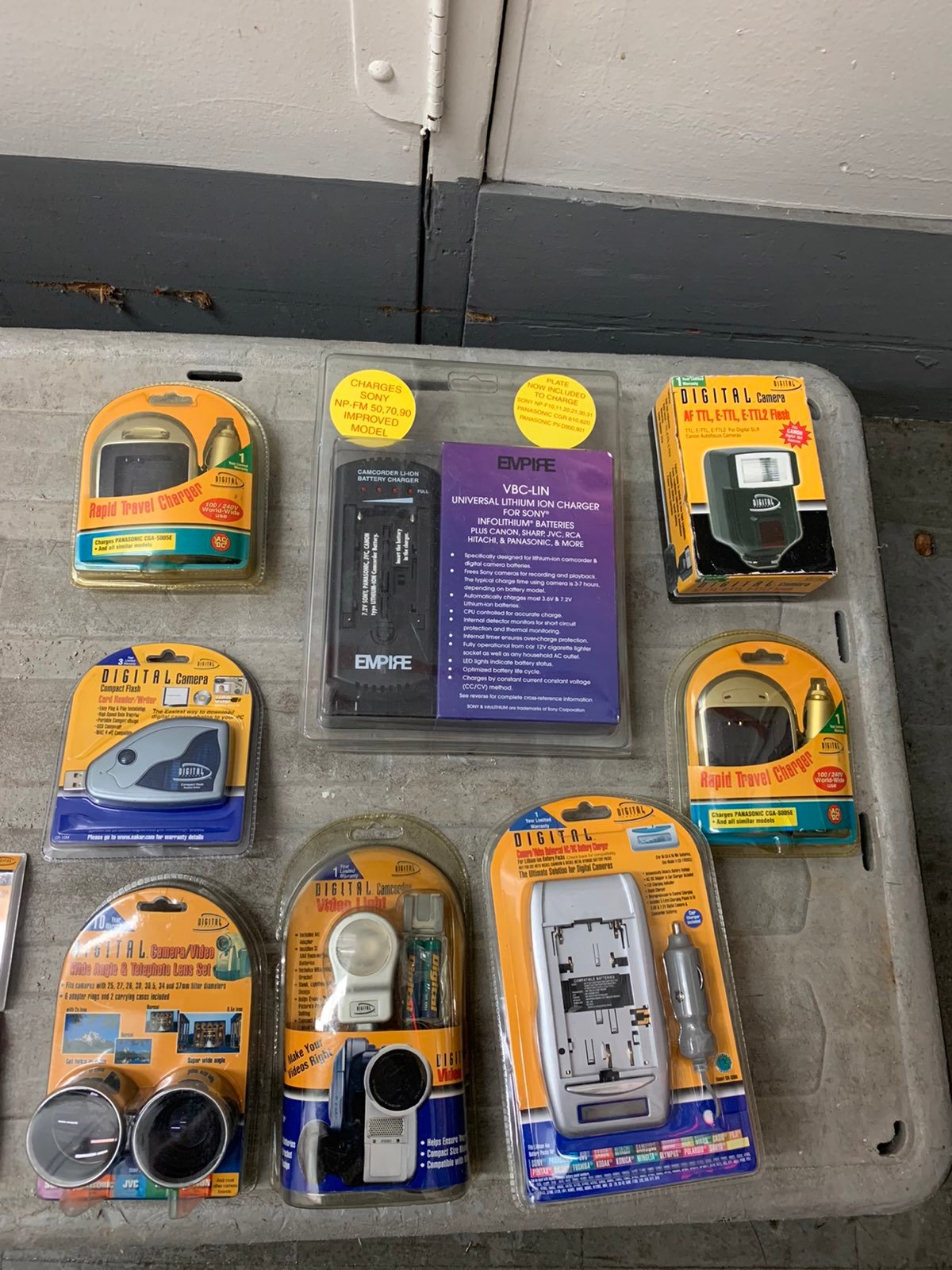 Bundle of Camera Equipment Unused