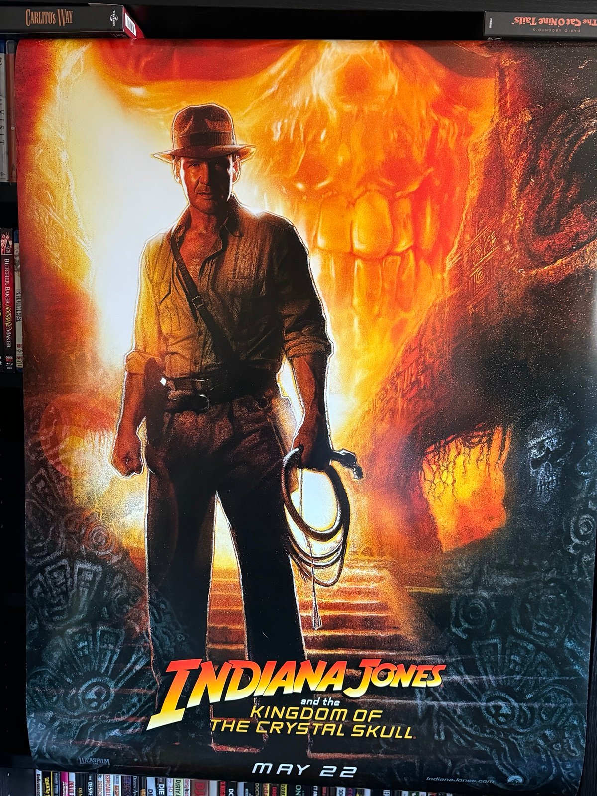 Indiana Jones: Kingdom of the Crystal Skull 27x40 Original D/S Movie Poster
