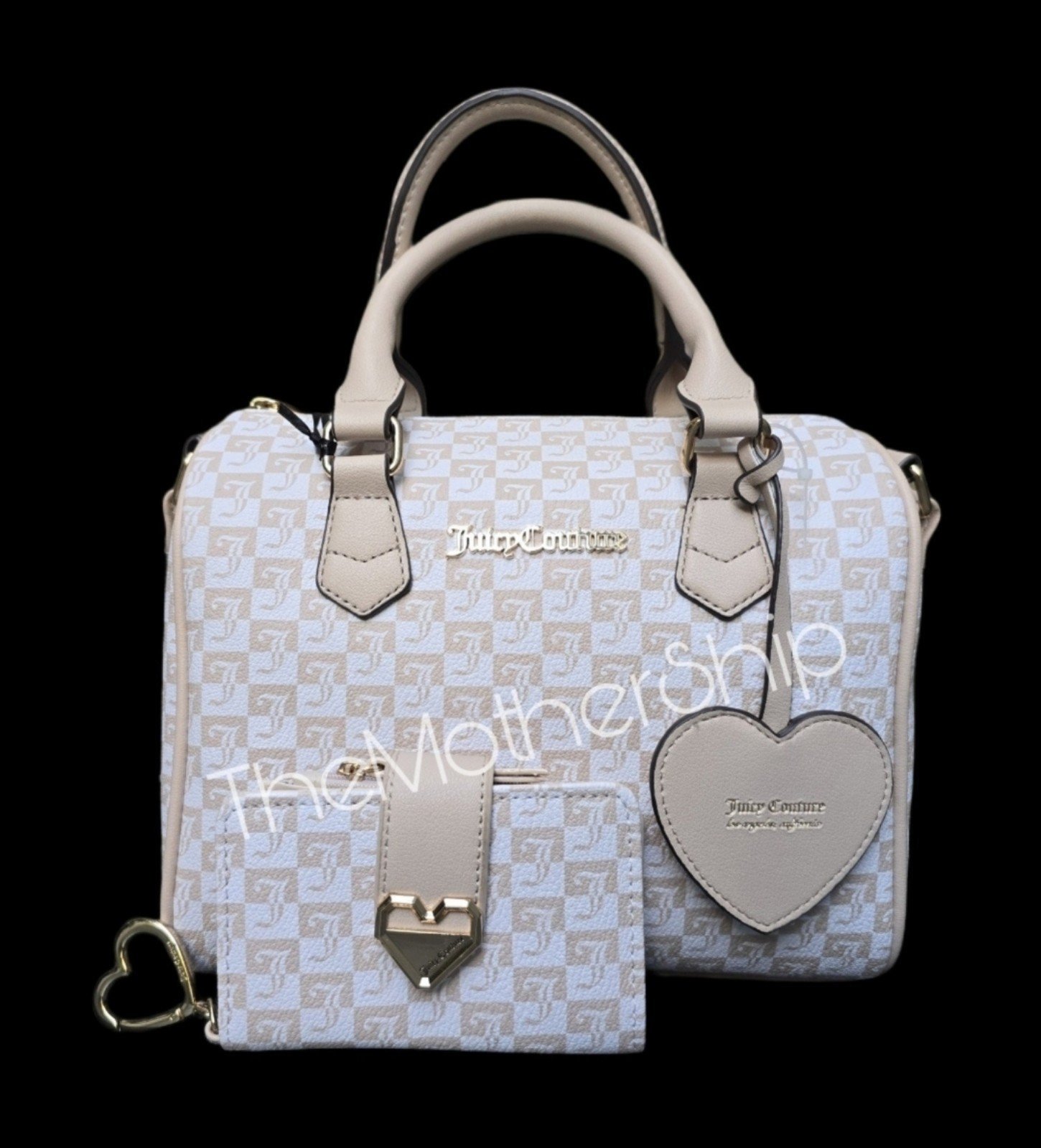 Juicy Couture Sandstone Satchel Set
