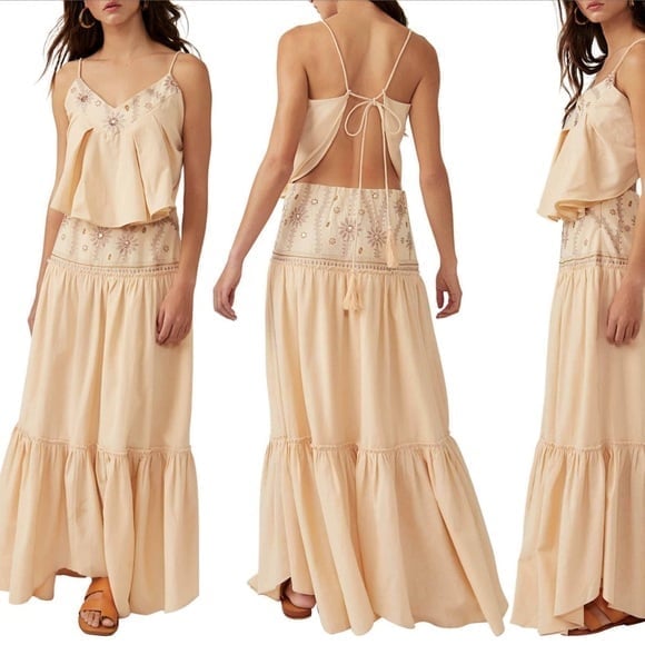 Free People Crystal Cove Two-Piece Dress