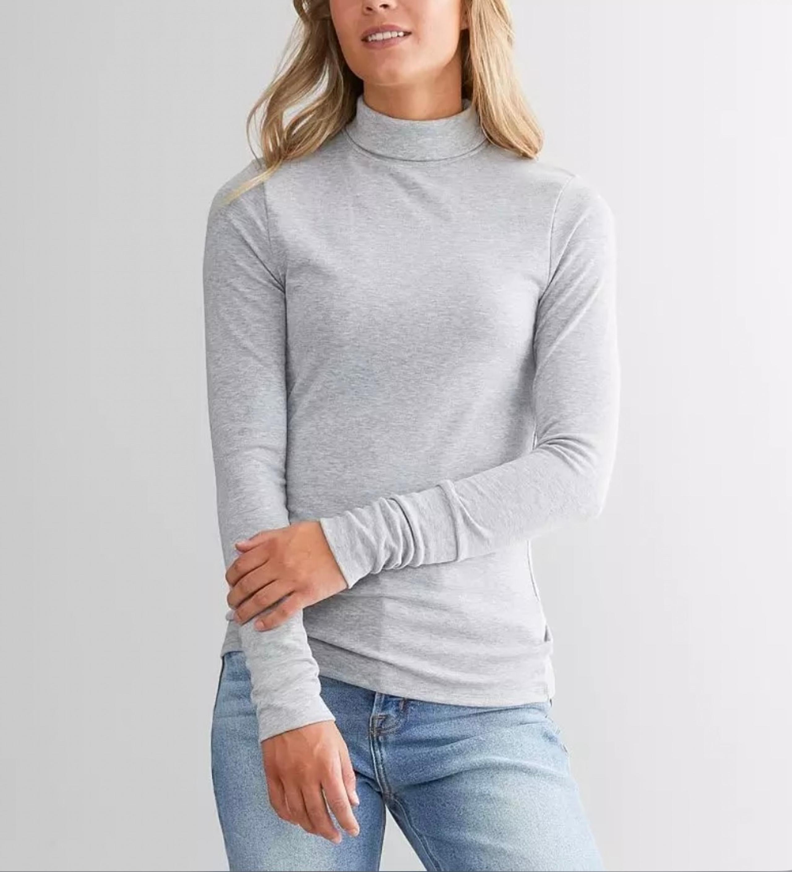 White House Black Market Women’s Basic Turtleneck