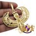 35 + Grams 3'' Real Silver Anubis Egyptian God Ankh Cross Pharaoh Charm Pendent