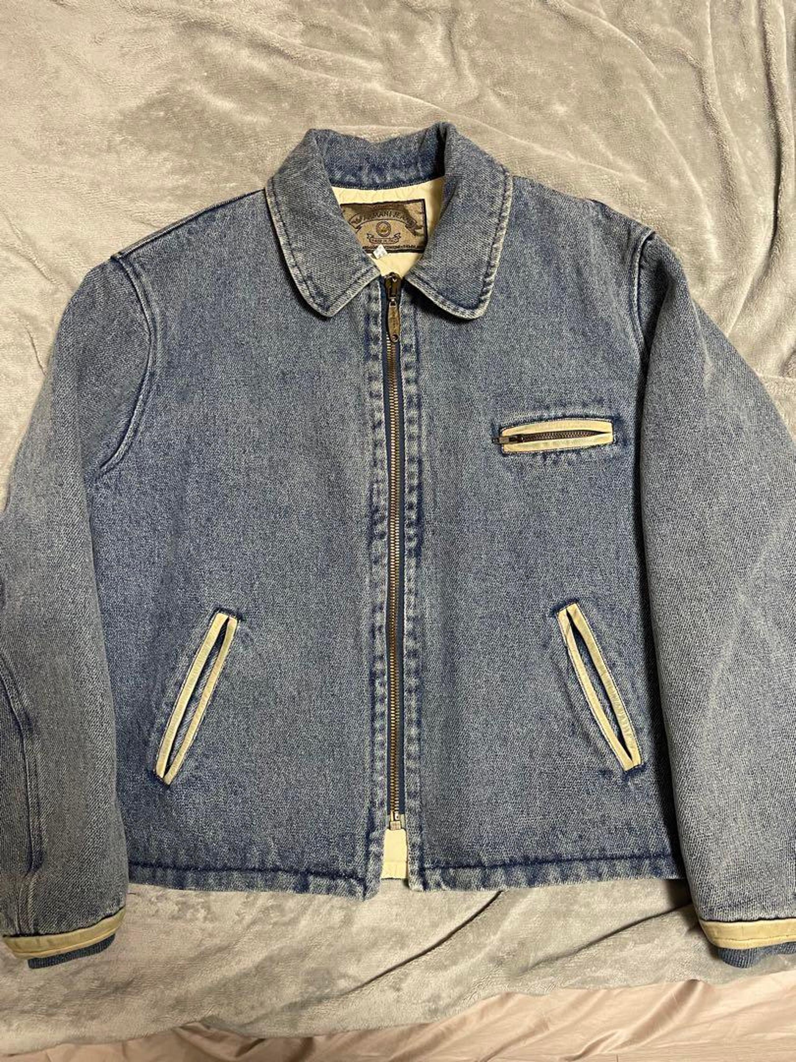 Armani Jeans 80s vintage denim jacket