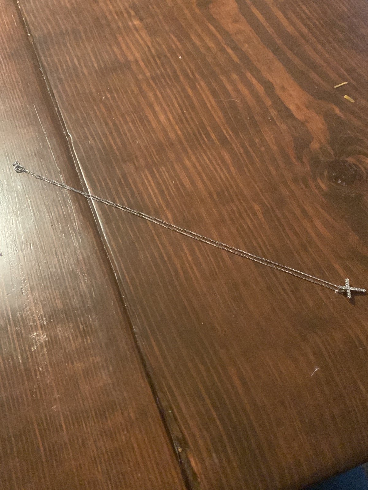 Cross necklace 14K