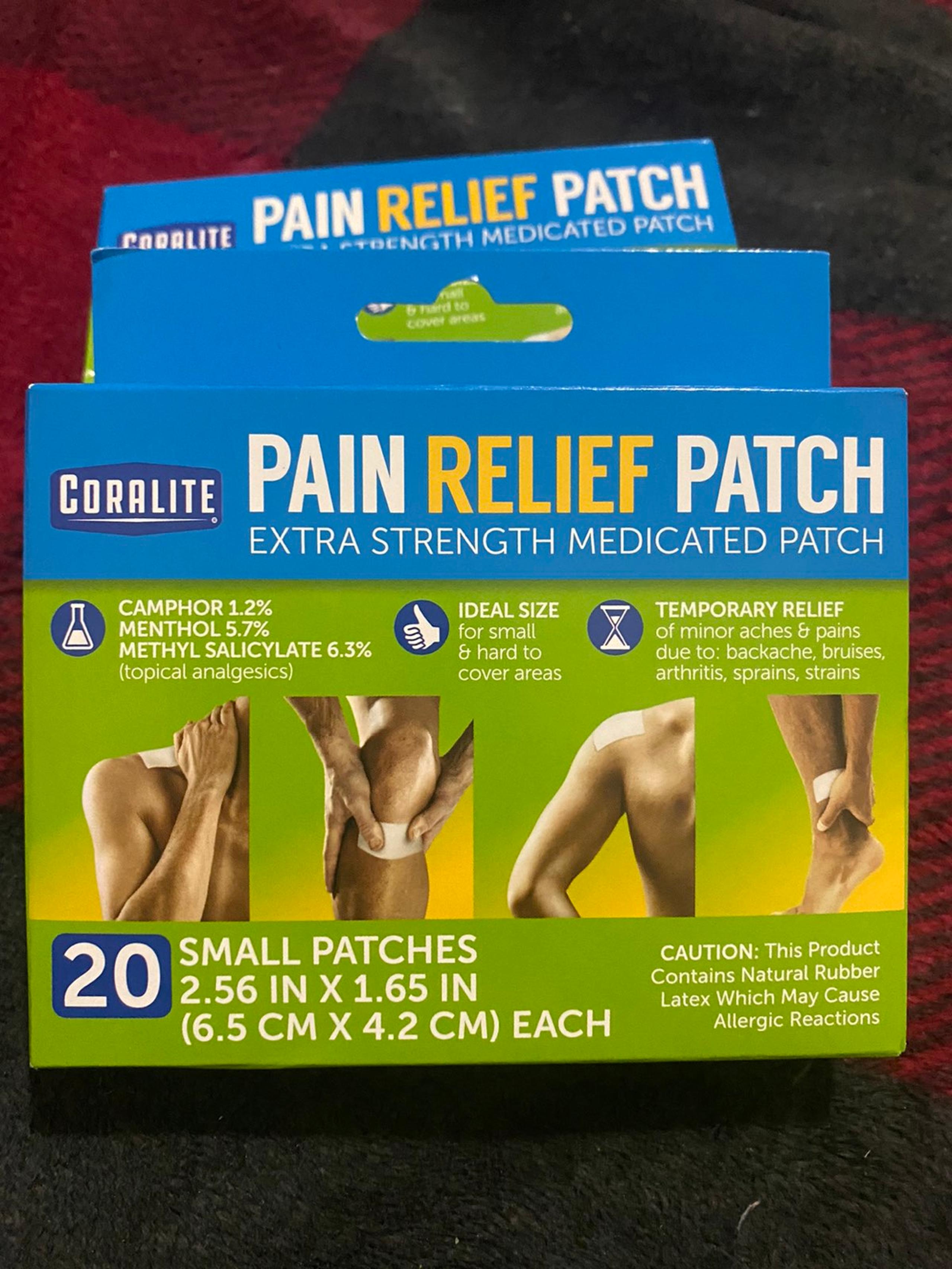 Pain relief patch 20 pcs