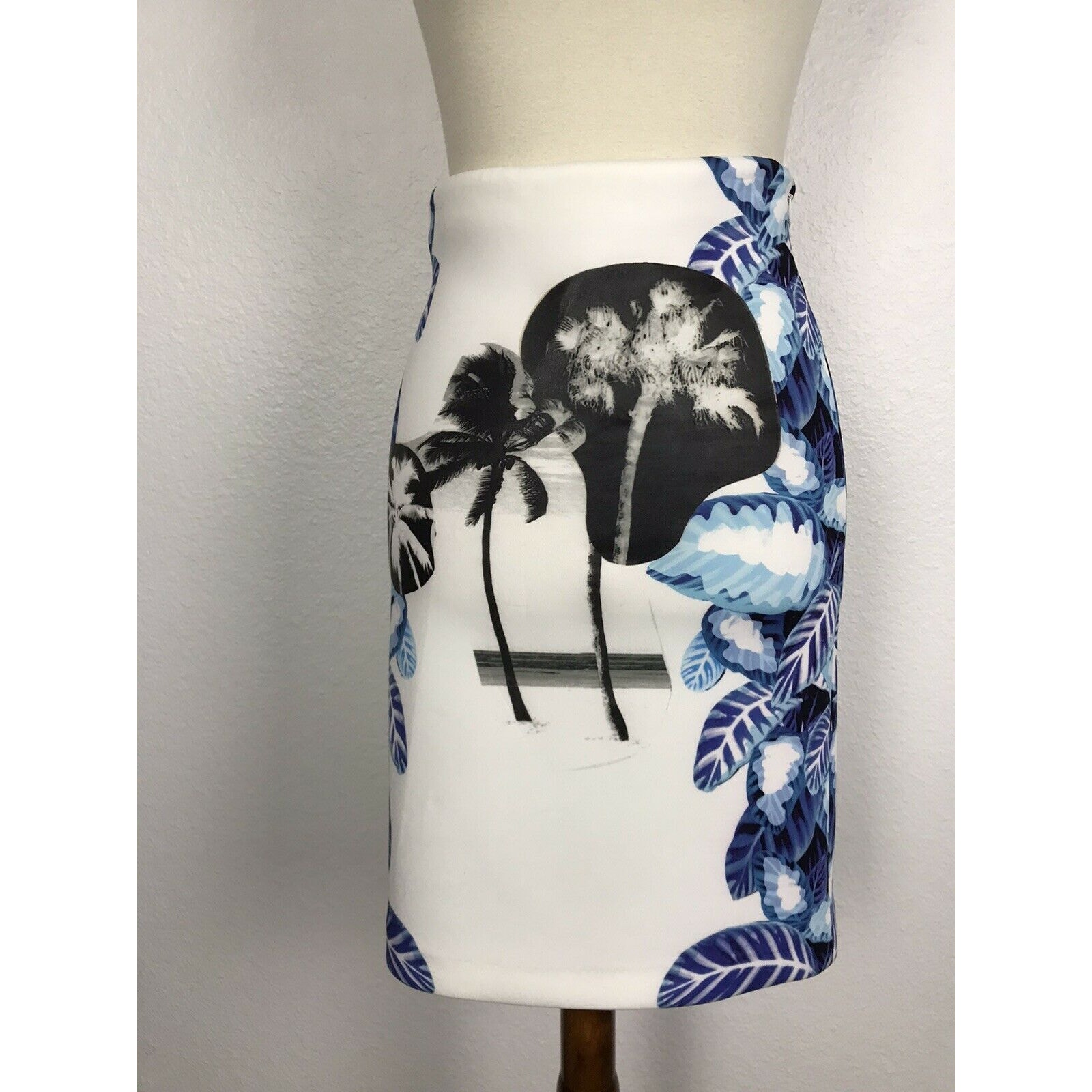 Opening Ceremony Pelagic Print Skirt