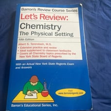 Must Go‼️ NWOT Fifth Edition Barons Review Chemistry Book. Read Description