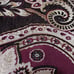 Croscill Standard Pillow Shams Pair Imperial Empress Claret Red Gold