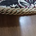 Croscill Standard Pillow Shams Pair Imperial Empress Claret Red Gold