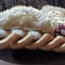 Croscill Standard Pillow Shams Pair Imperial Empress Claret Red Gold