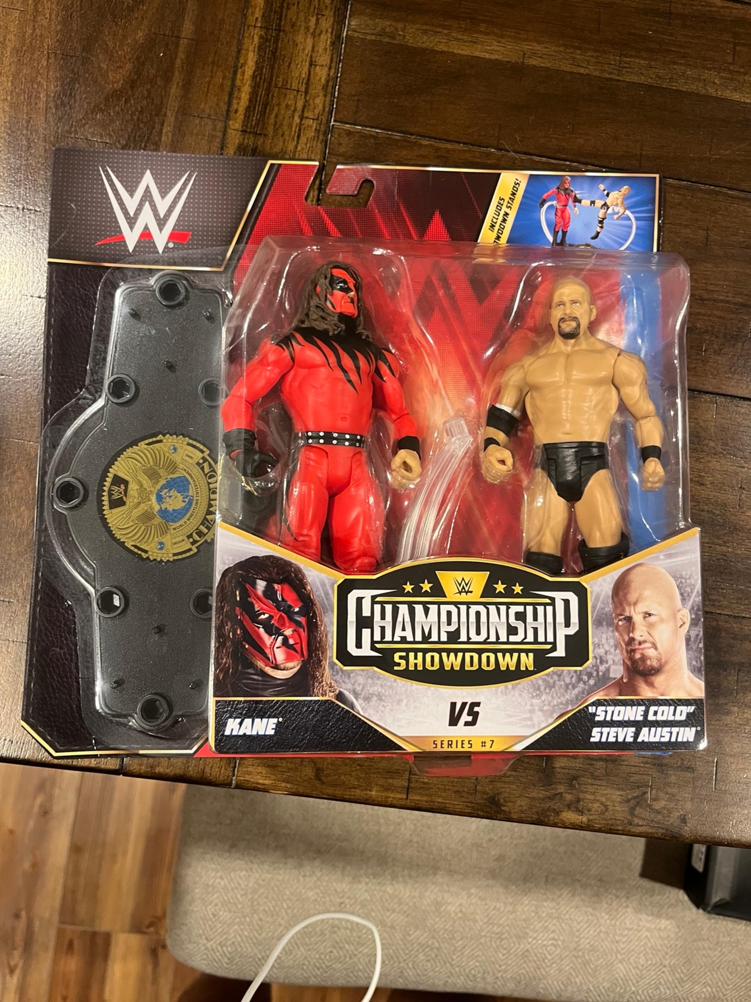 WWE series 7 Kane and Stone Cold Steve Austin 2 pack