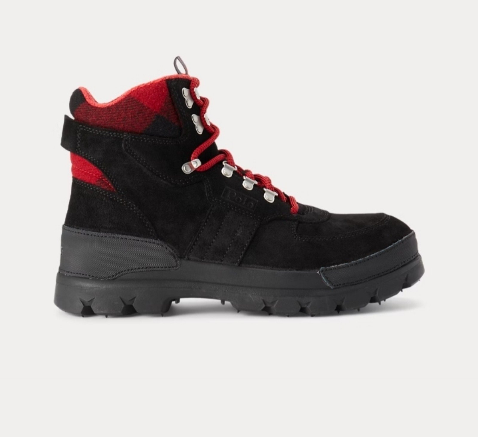 Ralph Lauren Polo Oslo Suede & Wool Boots