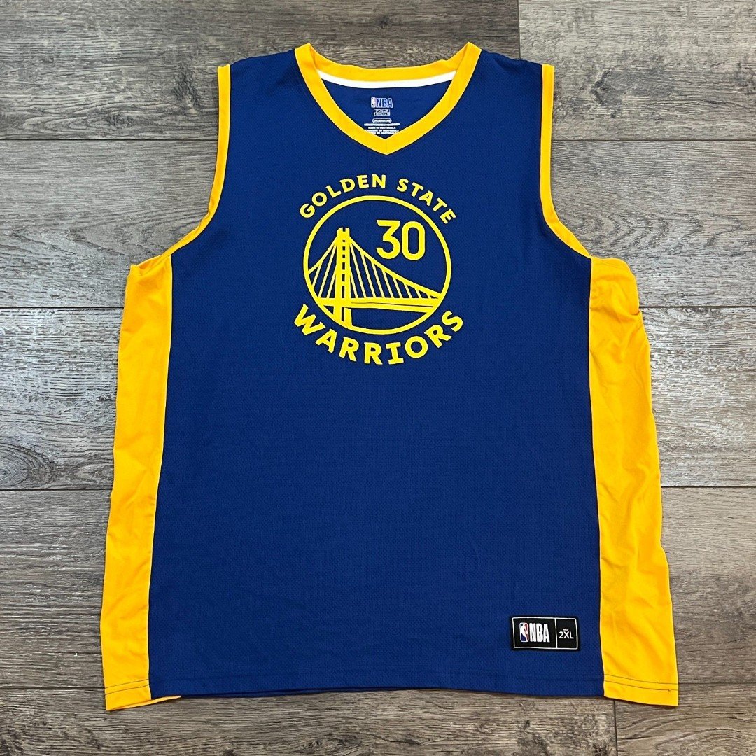 NBA TX3 Cool Golden State Warriors Stephen Curry #30 Jersey - Size 2XL