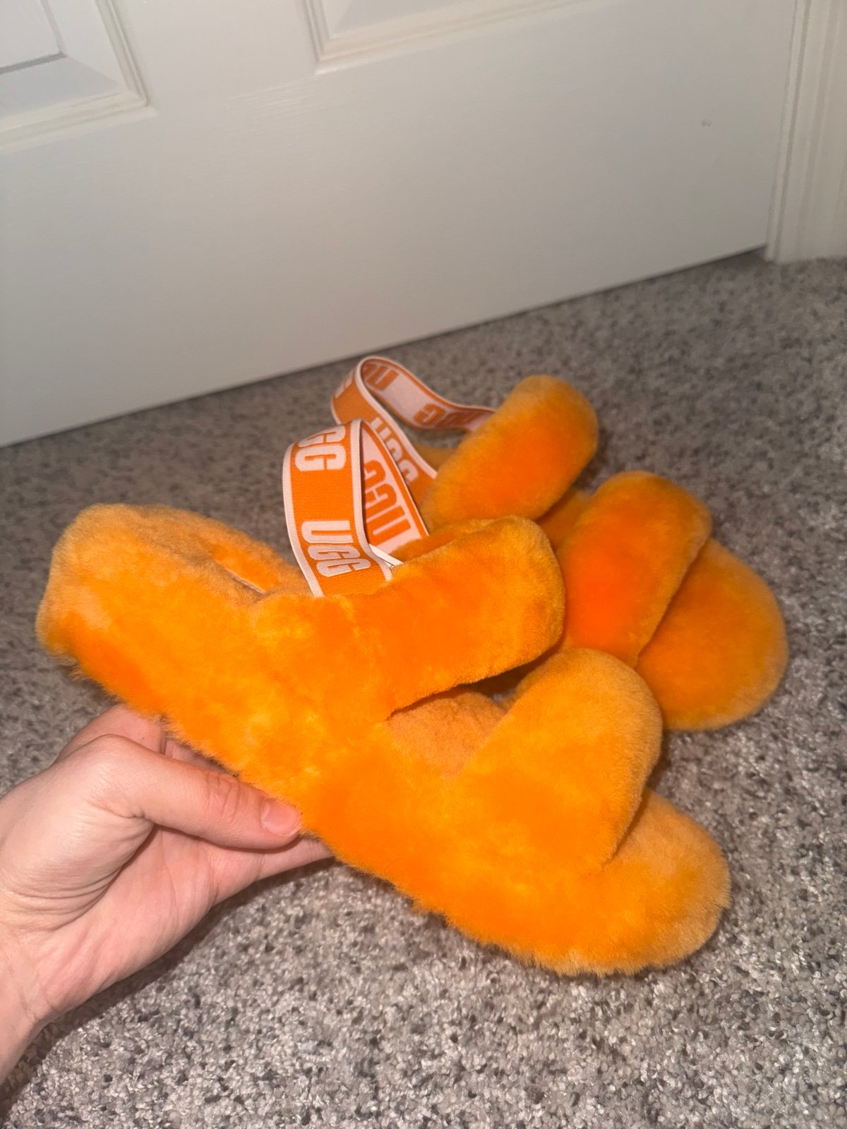 Ugg strap slippers