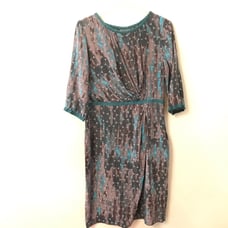 JJJBENSON Faux Wrap Dress