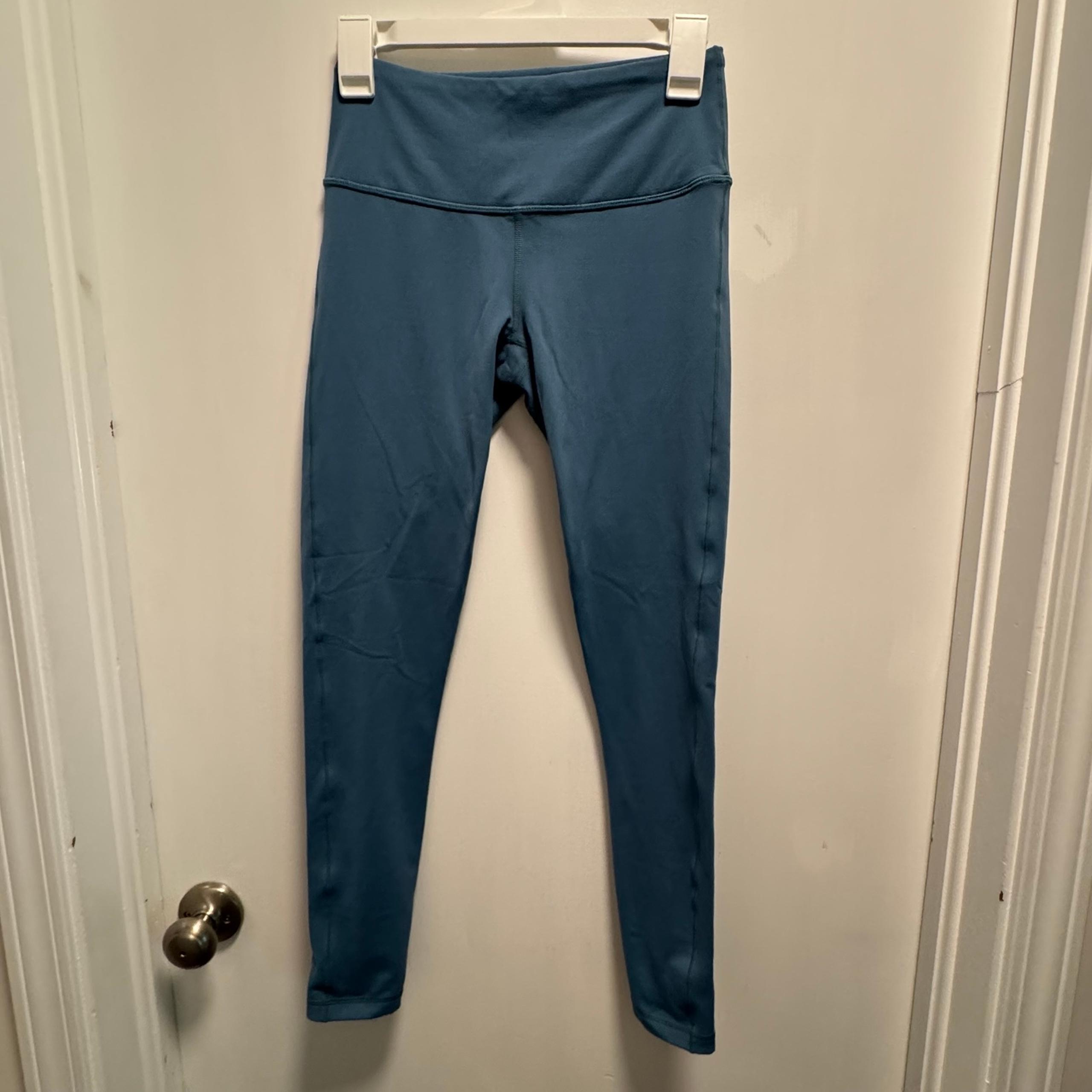 Prana Women’s Transform High Waist Compression Athletic Legging Size Small Blue
