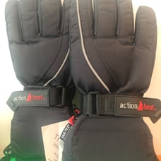 Actionheat AA battery heated fleece glove women’s Large - open box NEW