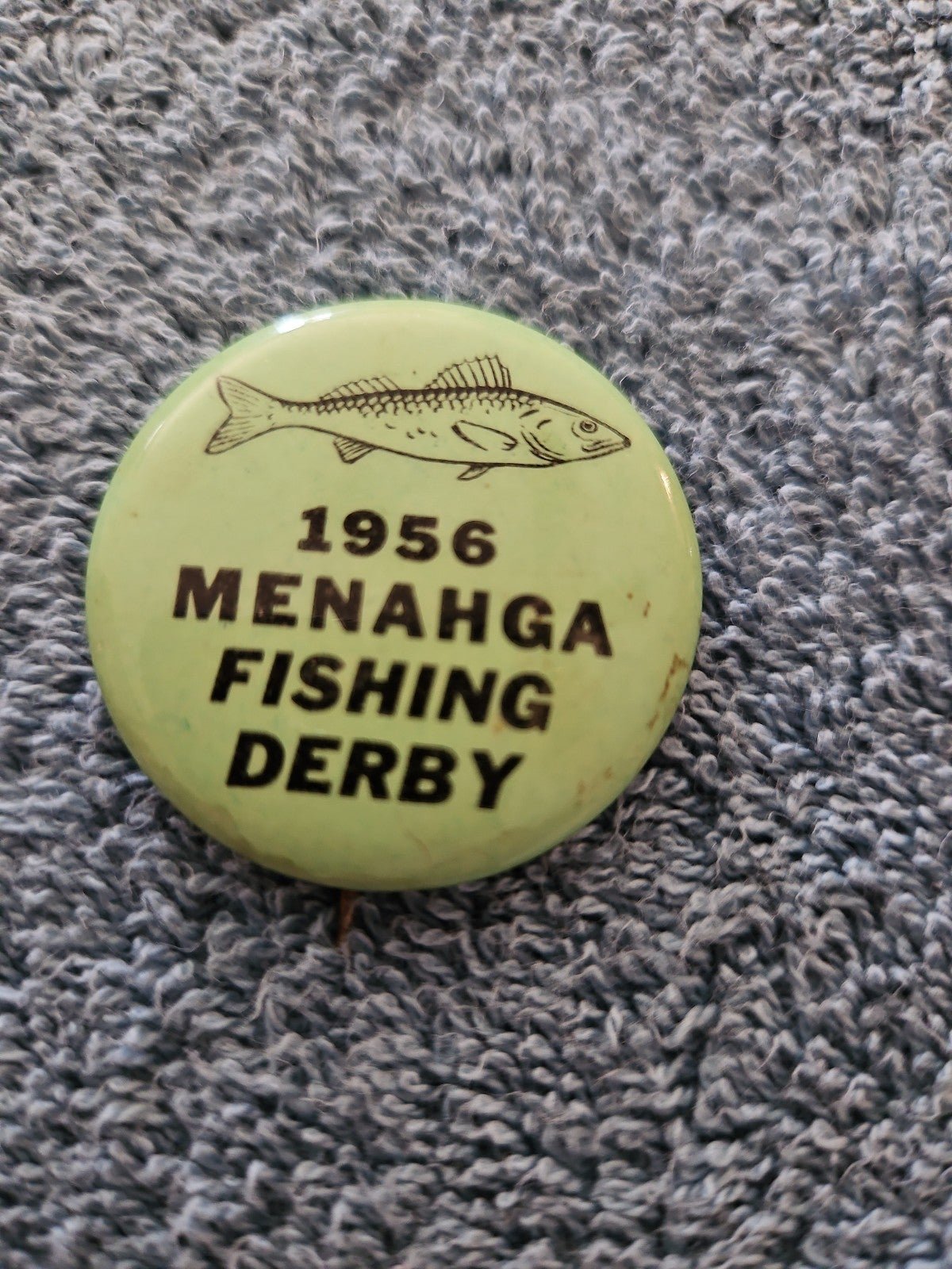 Vintage metal button