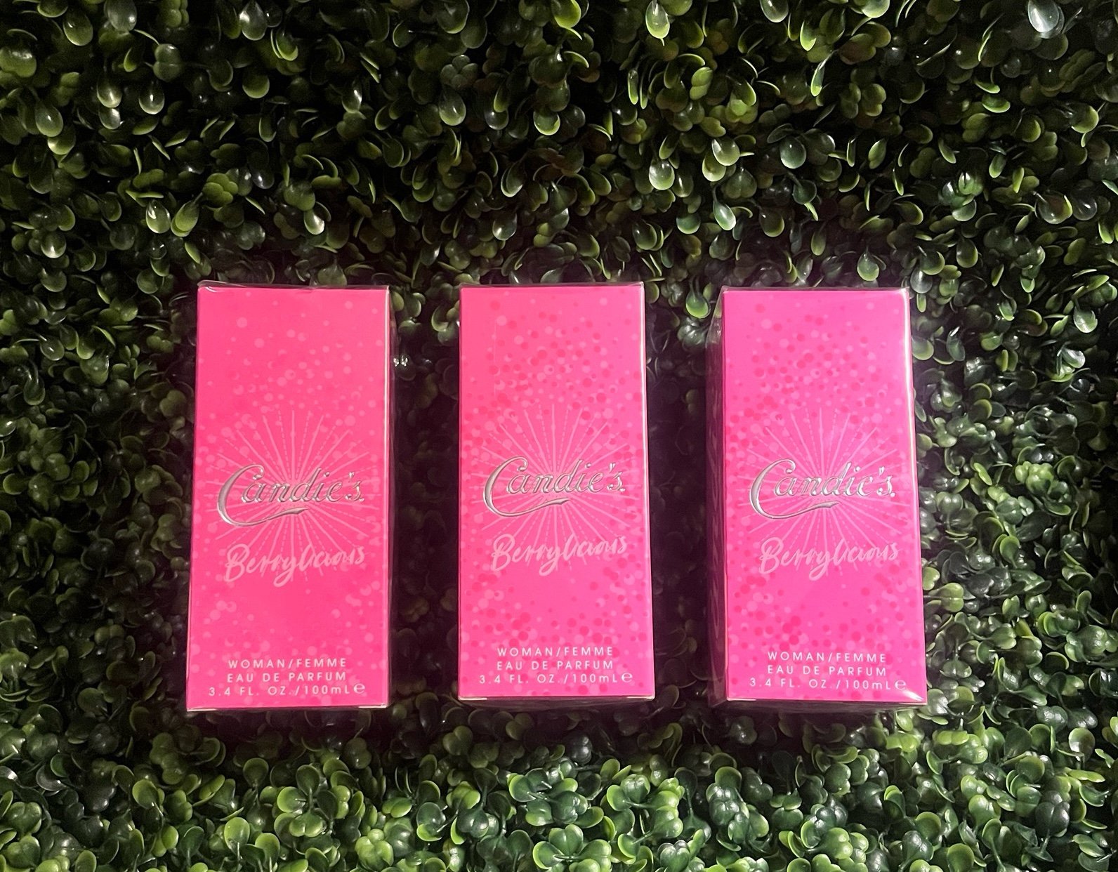 3X Candie’s Berrylicious Eau de Parfum Spray 3.4 oz