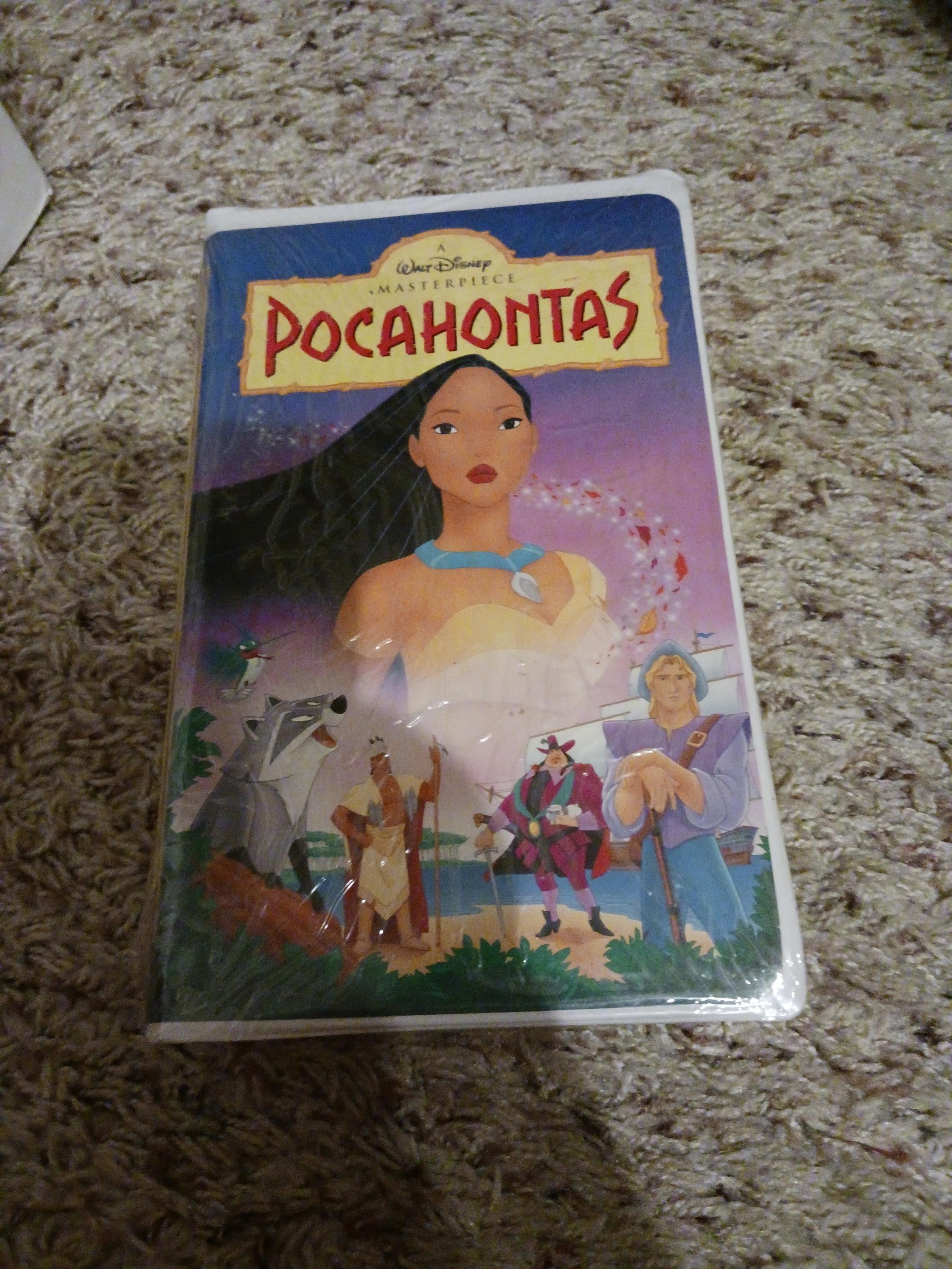 Sealed Pocahontas VHS tape - Disney