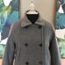 J. Crew Gray Wool Long Wool PeaCoat XS