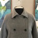 J. Crew Gray Wool Long Wool PeaCoat XS