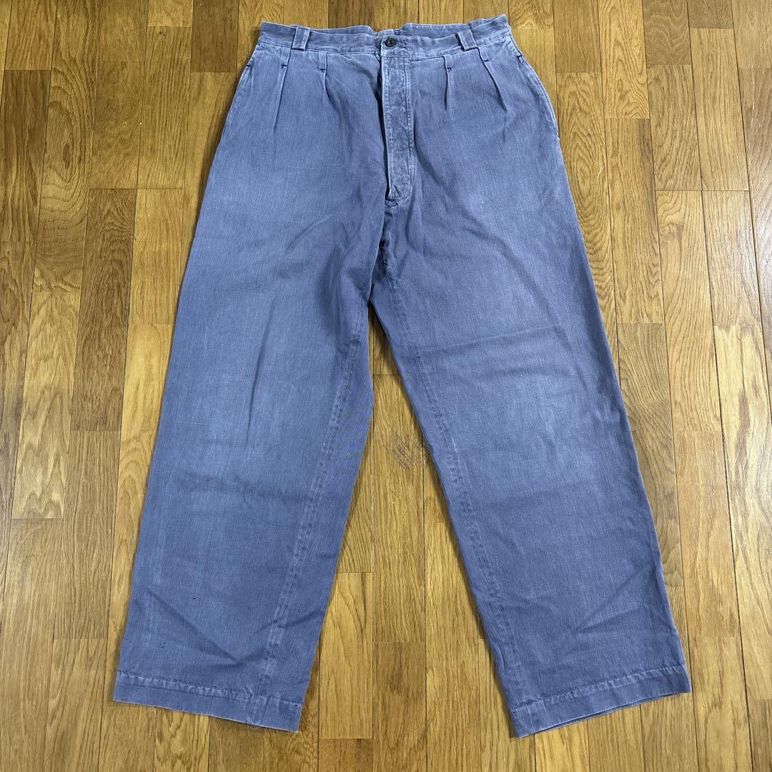 1950s Vintage French Military M-52 Pants