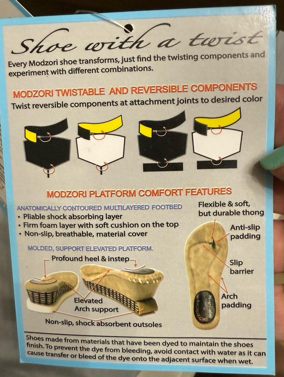 Modzori Reversable wedges