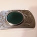 Agate Silver Belt Buckle