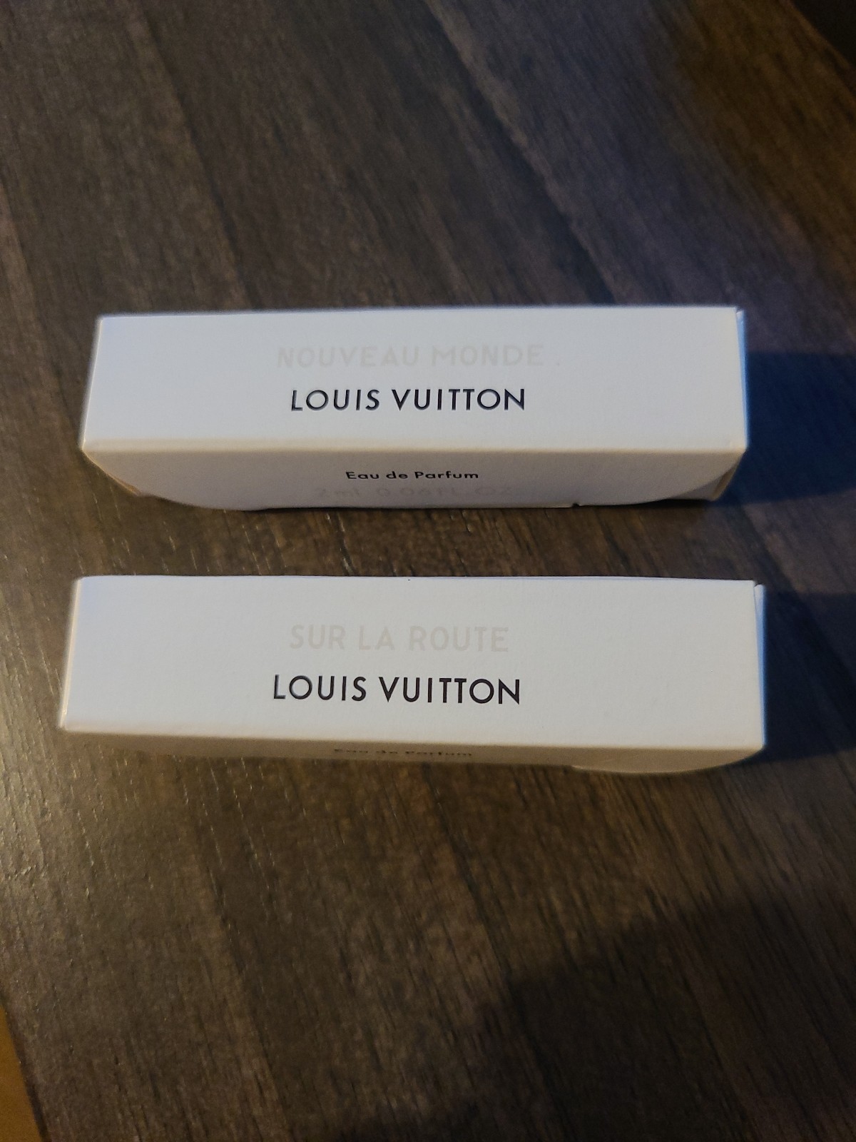 Louis Vuitton perfume samples