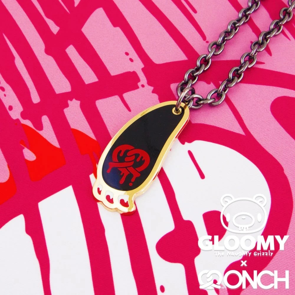 Gloomy Bear Onch Lucky Gloomy Bear Claw Necklace