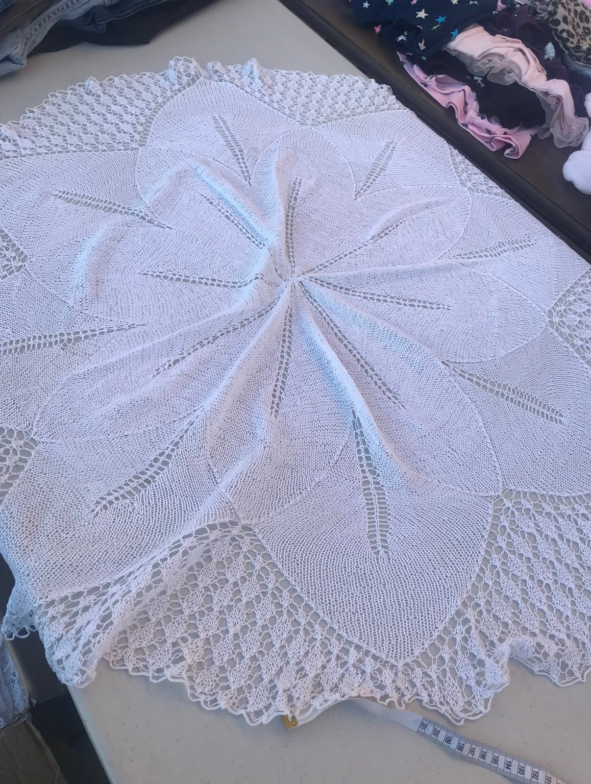 Handmade table cloth