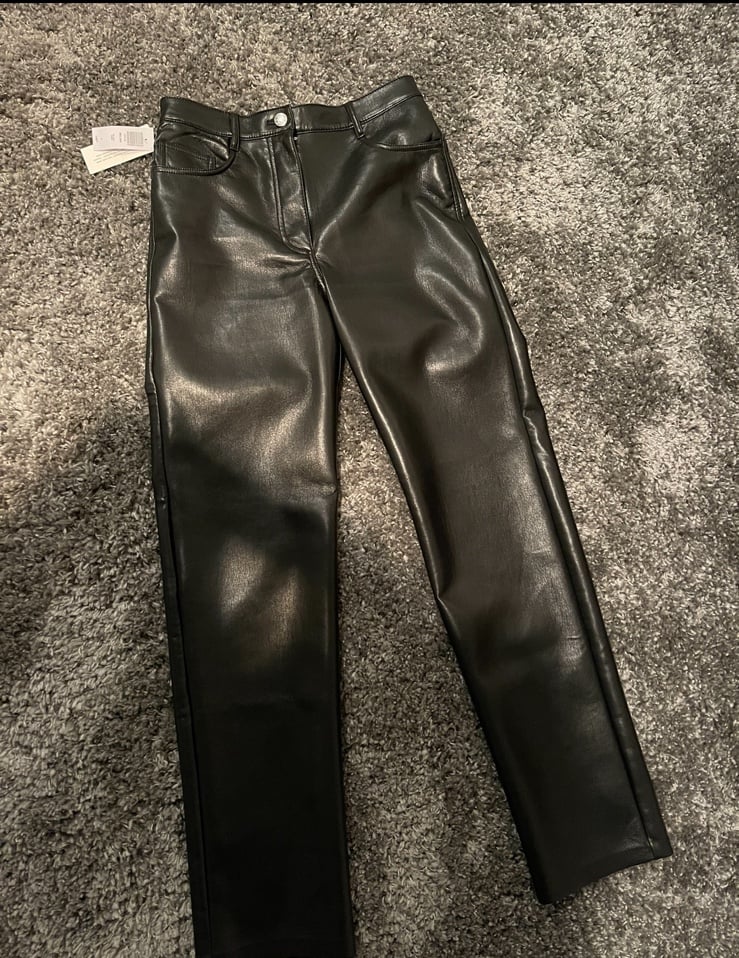 Aritzia Leather Pants