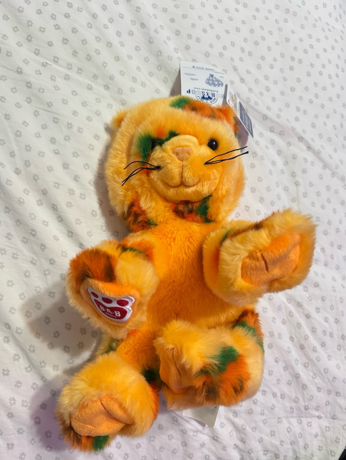 Build A Bear Workshop Vault Collection: Pumpkin Kitty Unstuffed