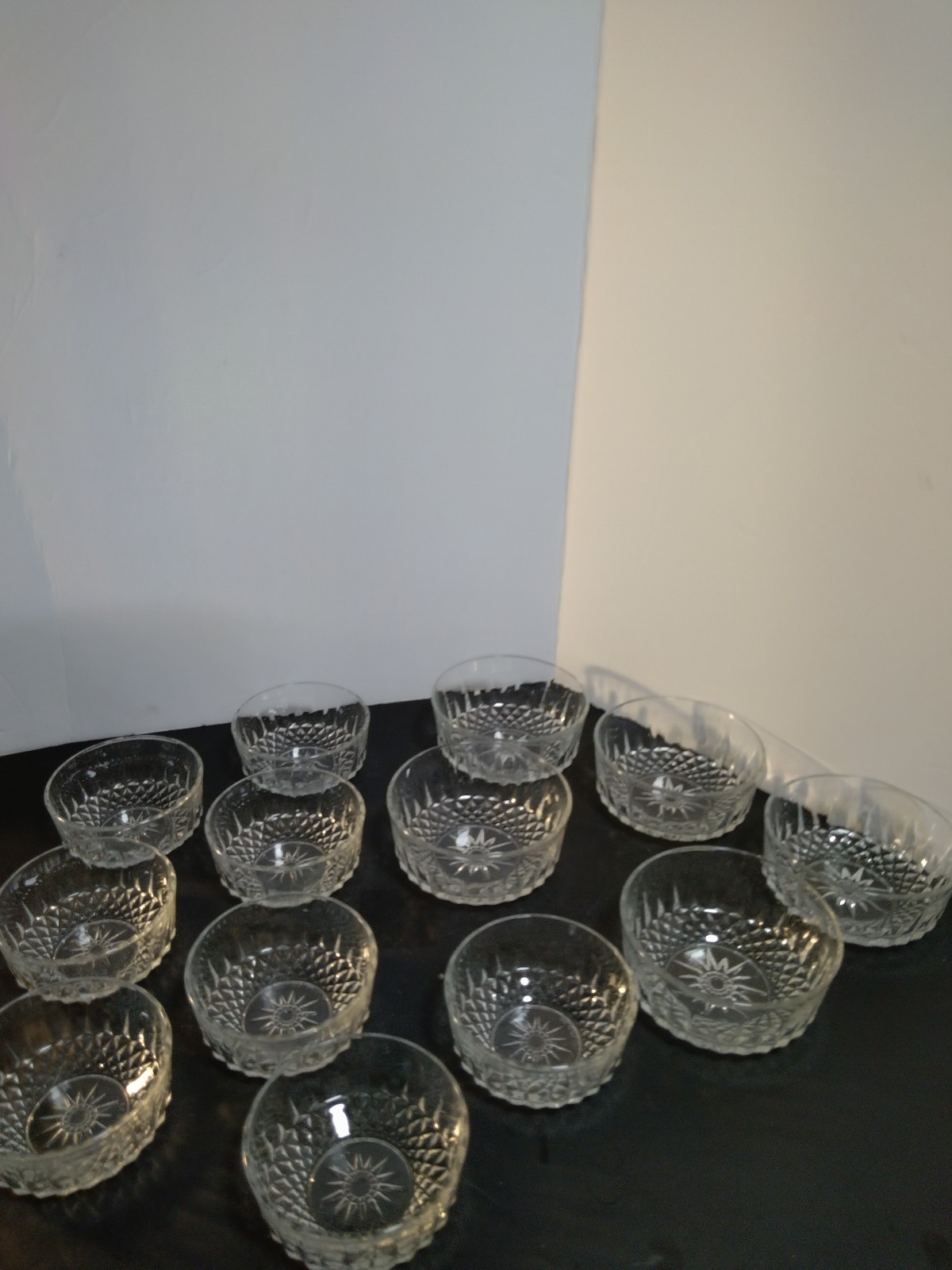Acoroc France Diamond Star glass bowls