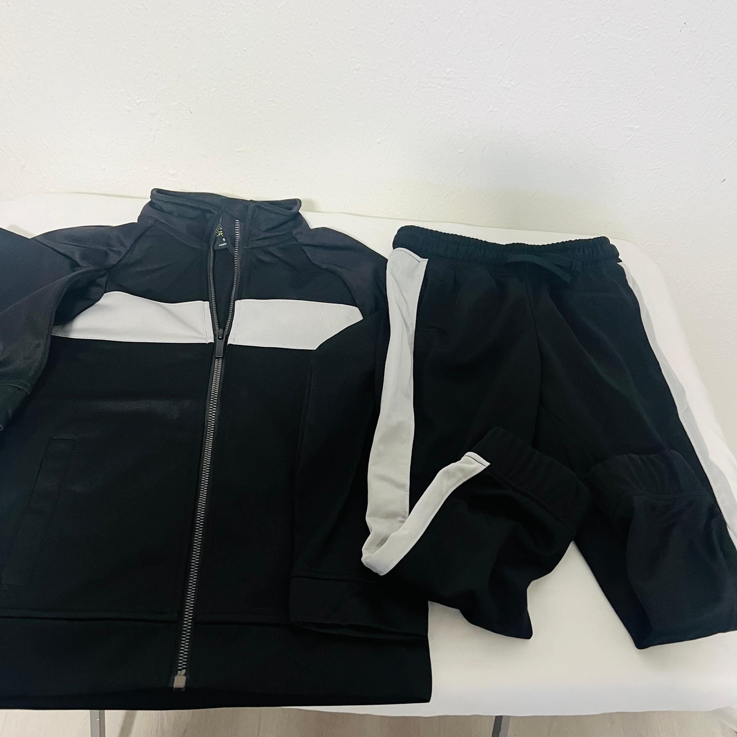 Athletic Works Boys Active Track Jacket and Pants Set Pants XS Jacket S EUC