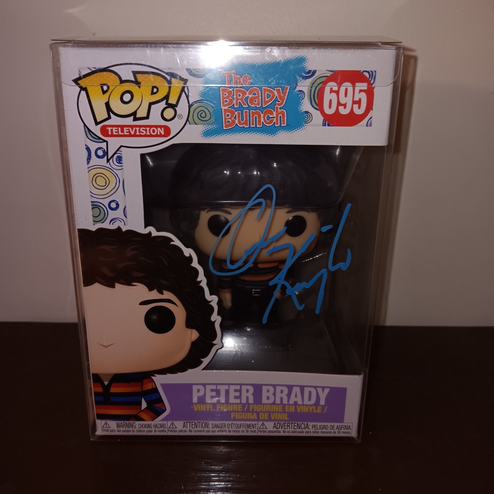 Autographed Brady Bunch Funko pop